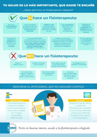 Los fisioterapeutas piden al Año Nuevo el fin de la lacra del intrusismo - 1, Foto 1