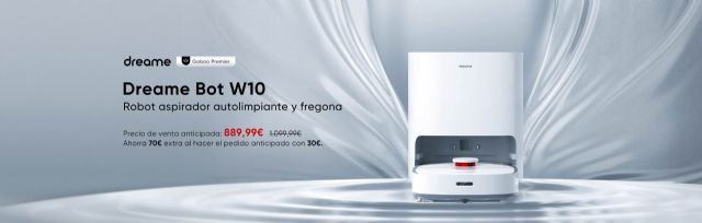 Goboo lanzó a la venta el nuevo robot aspirador fregasuelos Dreame Bot W10 - 1, Foto 1