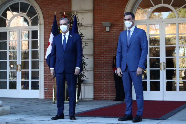 Pedro Sánchez traslada a Luis Abinader el compromiso continuado de España con República Dominicana - 1, Foto 1