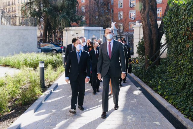 El rey Felipe VI inaugura la nueva sede de Exteriores en la plaza del Marqués de Salamanca (Madrid) - 1, Foto 1