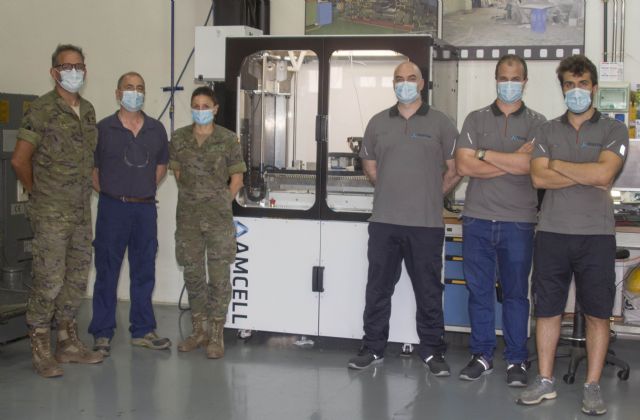 Triditive instala la primera máquina de fabricación aditiva híbrida del Ejército español - 1, Foto 1
