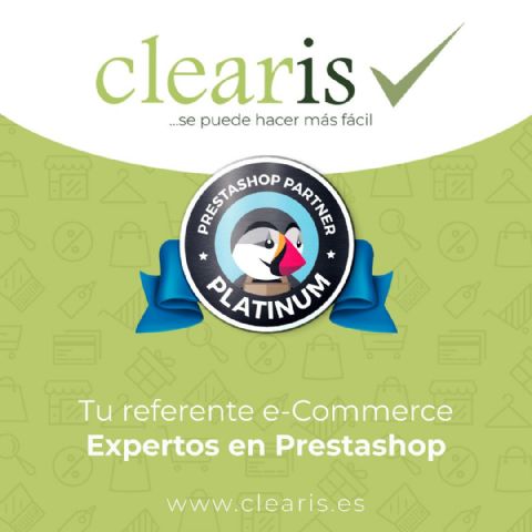 CLEARIS obtiene el reconocimiento platinum como agencia oficial PRESTASHOP a nivel mundial - 1, Foto 1