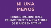 FOML, Mujolor y Lorca Feminista convocan una concentración en repulsa por el asesinato de Claudia en Totana