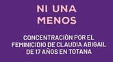 FOML, Mujolor y Lorca Feminista convocan una concentracin en repulsa por el asesinato de Claudia en Totana