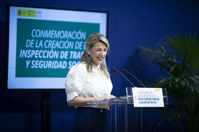 Yolanda Díaz celebra la Inspección de Trabajo como piedra angular del sistema democrático - 1, Foto 1