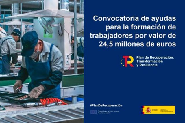 Educación y Formación Profesional convoca ayudas por valor de 24,5 millones de euros para la formación de los trabajadores - 1, Foto 1