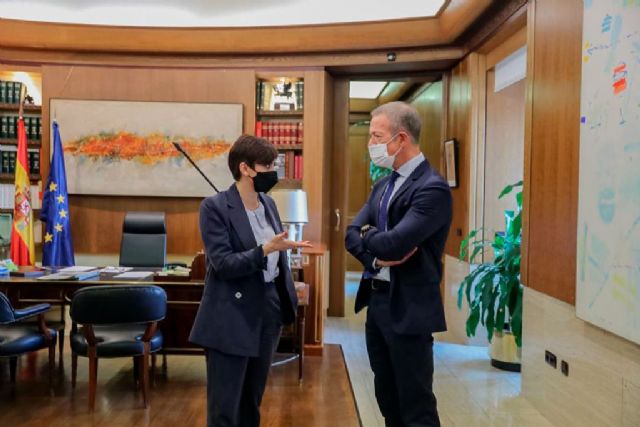 Isabel Rodríguez se reúne con Ander Gil para abordar el papel relevante del Senado con la institucionalización de la Conferencia de Presidentes - 1, Foto 1