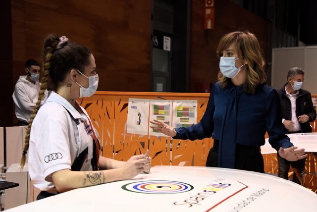 Pilar Alegría visita la competición de Formación Profesional Spainskills 2022 - 1, Foto 1