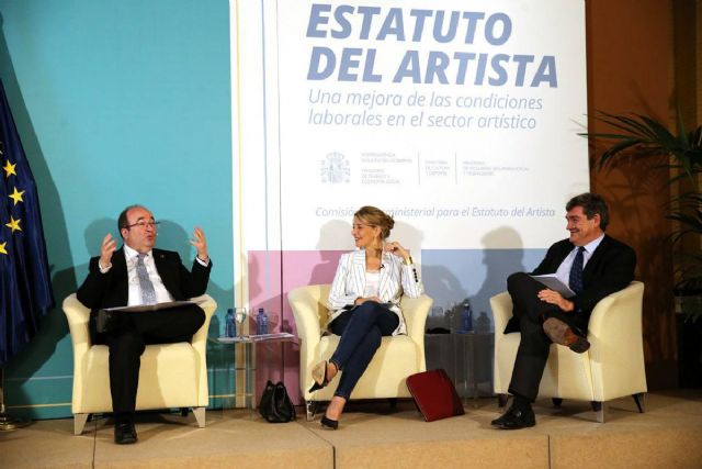 Trabajo, Cultura e Inclusión presentan al sector artístico el primer paquete de medidas del Estatuto del Artista - 1, Foto 1