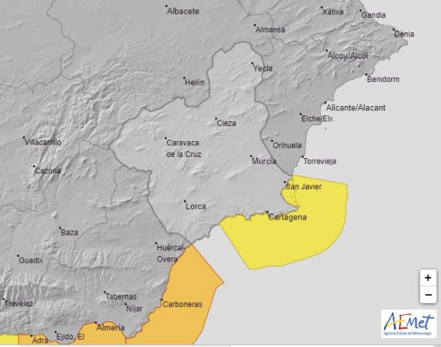 Meteorología advierte de temporal en la costa desde esta medianoche hasta mediodía de mañana - 1, Foto 1