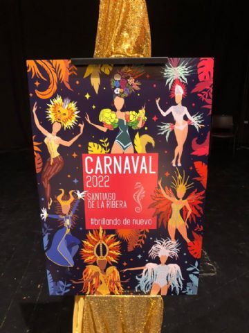 El cartel del Carnaval de Santiago de la Ribera 2022 rinde homenaje a sus musas - 1, Foto 1