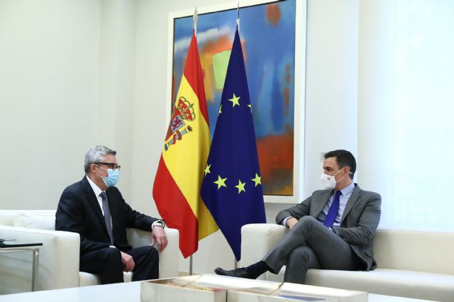 El presidente del Gobierno se reúne con el embajador de Ucrania en España - 1, Foto 1