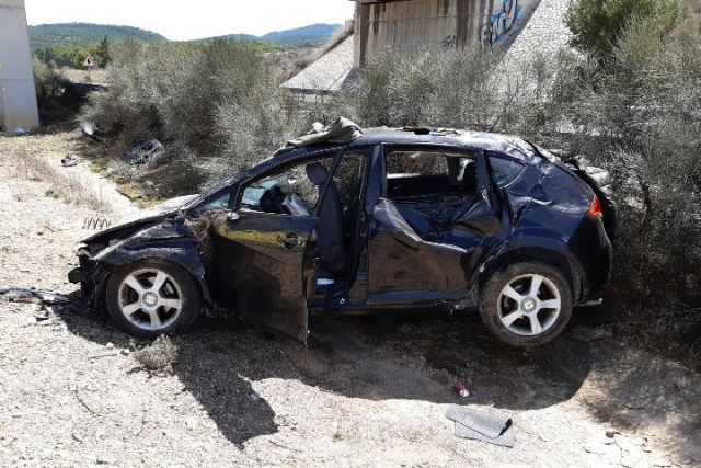 Tres heridos en un accidente de tráfico en Cehegín - 1, Foto 1