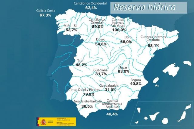 La reserva hídrica española se encuentra al 47,8 por ciento de su capacidad - 1, Foto 1