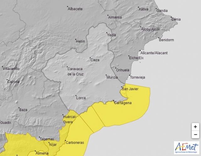 Meteorología advierte de temporal en la costa a partir de mañana por la tarde - 1, Foto 1