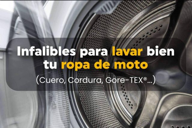 Lavar la ropa de moto - 1, Foto 1