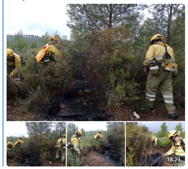 Incendio forestal en Moratalla - 1, Foto 1