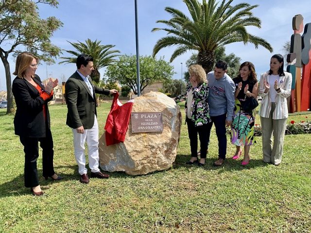 San Javier dedica una plaza a la Igualdad en memoria de Ana Orantes - 1, Foto 1