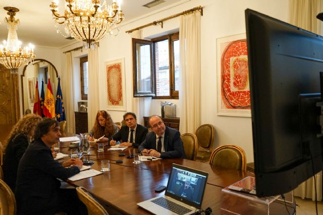 Miquel Iceta mantiene una reunión bilateral telemática con su homólogo ucraniano, Oleksandr Tkachenko - 1, Foto 1
