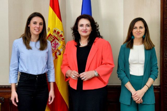 Montero y Belarra se reúnen con la comisaria europea de Igualdad, Helena Dalli - 1, Foto 1