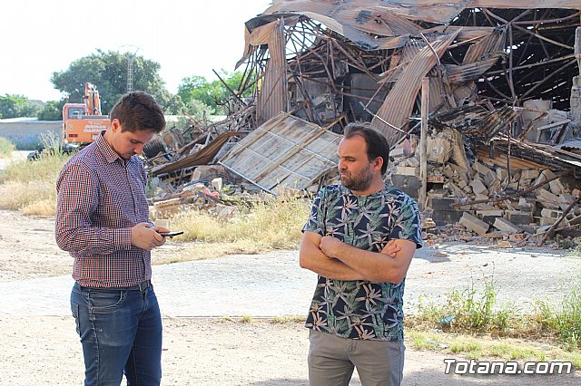 Se inician las obras de demolicin por ruina de la antigua Discoteca Central - 17