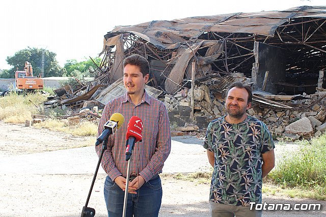 Se inician las obras de demolicin por ruina de la antigua Discoteca Central - 18