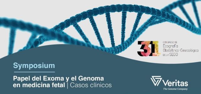 Company / Veritas will explain the potential of exome and genome in fetal medicine at the 31st Congress of Obstetrics and Gynecology Ultrasound in Seville