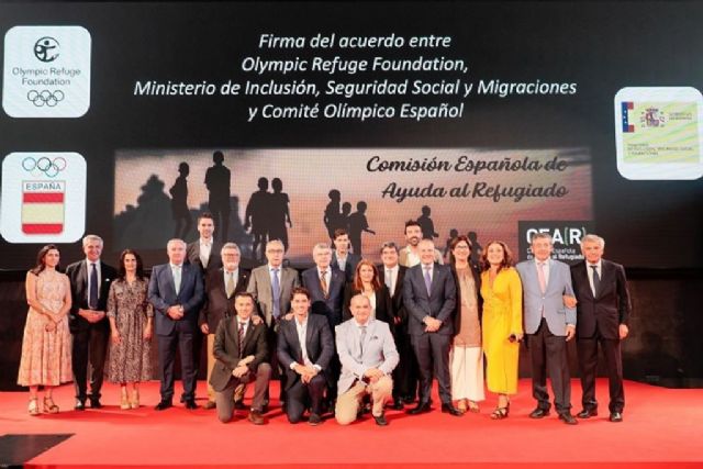 Inclusión y el Comité Olímpico Internacional firman un acuerdo para impulsar el deporte en el sistema de acogida de protección internacional - 1, Foto 1