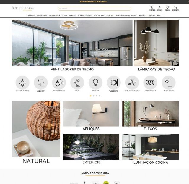 Lamparas . es renueva su tienda online con motivo de su 9º aniversario - 1, Foto 1