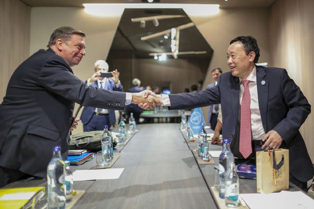 Luis Planas analiza con el director general de FAO iniciativas internacionales para mantener la seguridad alimentaria - 1, Foto 1