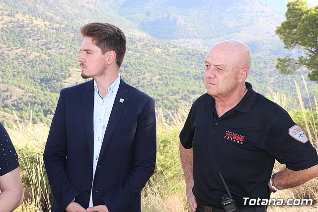 Sendas patrullas con dos voluntarios de Proteccin Civil realizarn todo este verano labores de vigilancia mvil en Sierra Espua, en Totana - 16