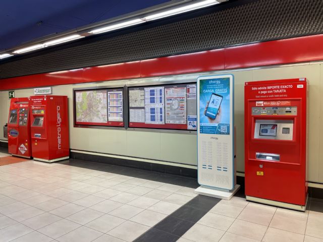 Chargy incorpora su tecnología de carga inteligente en las estaciones de la línea ML1 de Metro de Madrid - 1, Foto 1