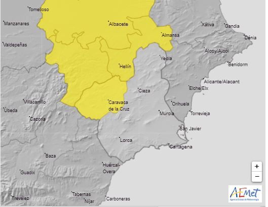 Meteorología emite aviso de nivel amarillo por tormentas mañana - 1, Foto 1