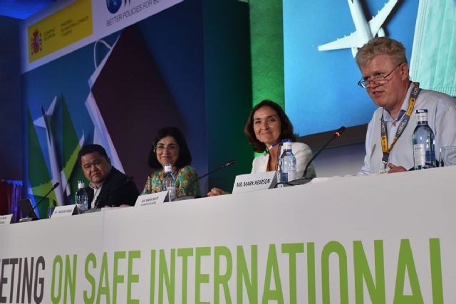 Darias destaca la importancia de la colaboración internacional para recuperar los niveles de movilidad garantizando la salud global - 1, Foto 1