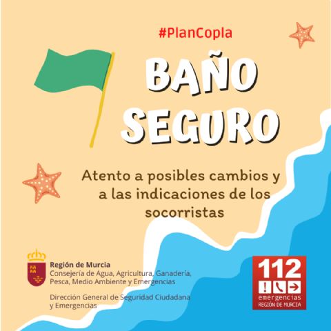 Los puestos de vigilancia de playas del Plan Copla han abierto hoy domingo, 17 de julio, todos con la bandera verde - 1, Foto 1