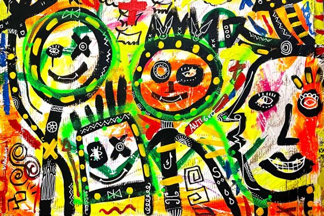 Guto Ajayu aprovecha materiales muy distintos y su intuición para crear arte - 1, Foto 1