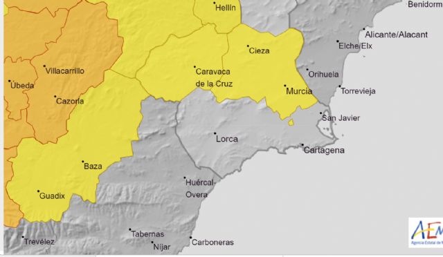 Meteorología advierte para hoy día 23 de Julio de temperaturas de hasta 38º hoy en el el Noroeste y Vega del Segura - 1, Foto 1