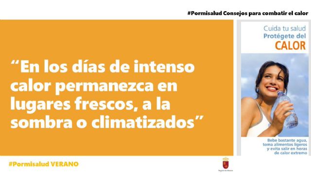 Salud insta a mantener las medidas preventivas para evitar los efectos perniciosos del calor - 1, Foto 1