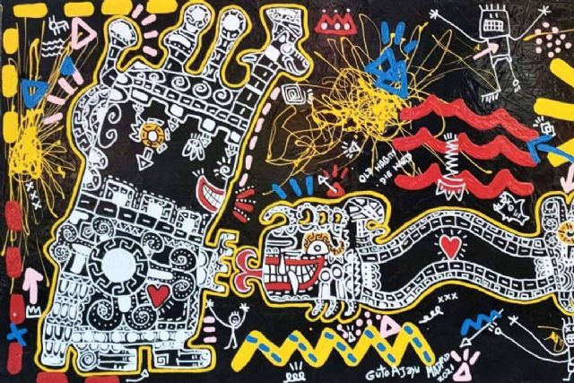 Guto Ajayu, el artista que combina el arte tradicional con el arte actual - 1, Foto 1