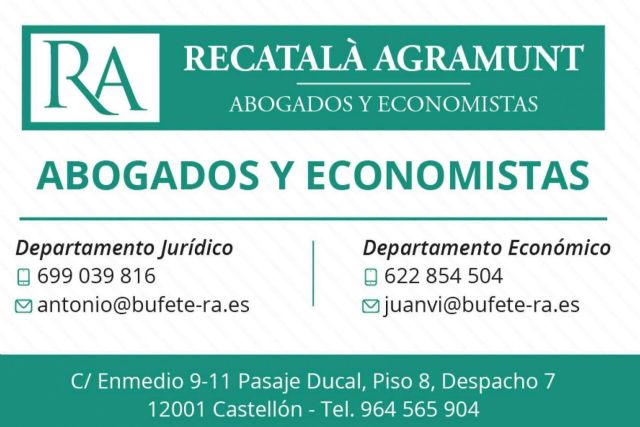 El asesoramiento de Bufete Recatalà Agramunt para salir del fichero de morosos - 1, Foto 1