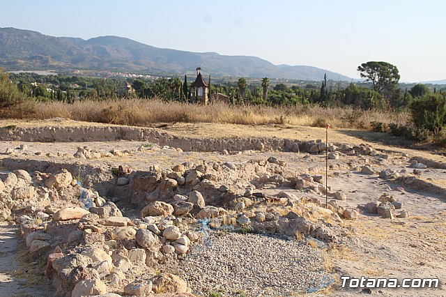 Autoridades locales visitan la IX edicin del Campo de Trabajo Arqueolgico en el yacimiento Las Cabezuelas - 4