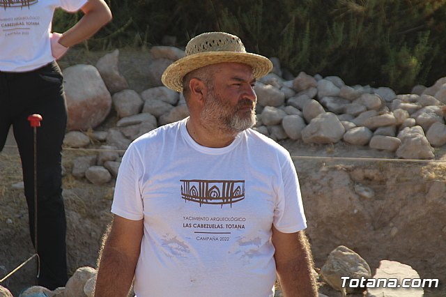 Autoridades locales visitan la IX edicin del Campo de Trabajo Arqueolgico en el yacimiento Las Cabezuelas - 30