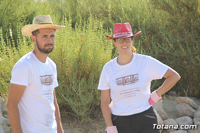 Autoridades locales visitan la IX edicin del Campo de Trabajo Arqueolgico en el yacimiento Las Cabezuelas - 24