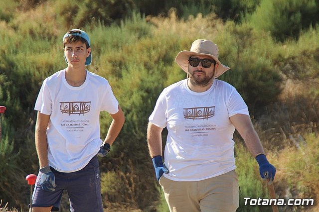 Autoridades locales visitan la IX edicin del Campo de Trabajo Arqueolgico en el yacimiento Las Cabezuelas - 25