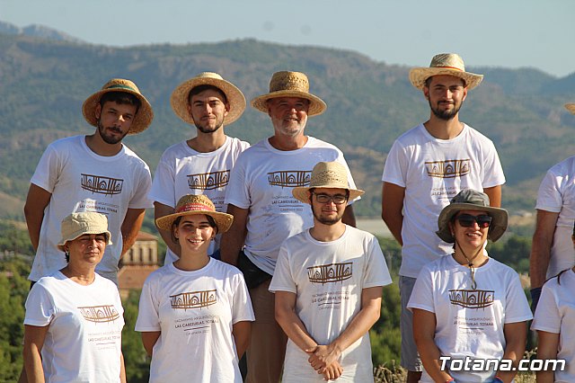 Autoridades locales visitan la IX edicin del Campo de Trabajo Arqueolgico en el yacimiento Las Cabezuelas - 44