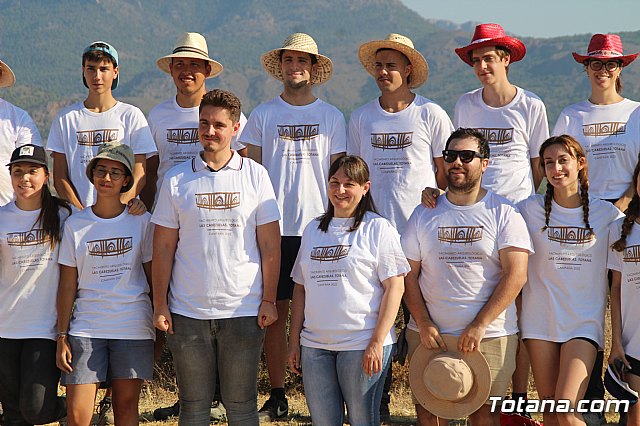 Autoridades locales visitan la IX edicin del Campo de Trabajo Arqueolgico en el yacimiento Las Cabezuelas - 51