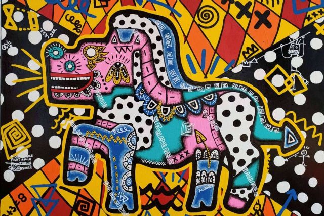 El artista que hace investigación de memoria cultural combinada con arte urbano, Guto Ajayu - 1, Foto 1