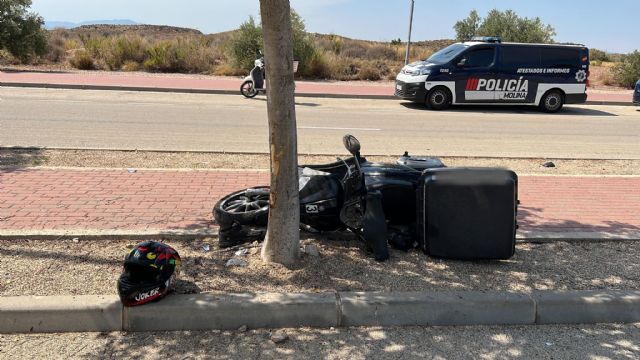 Muere un repartidor de comida a domicilio en Molina en un accidente de motocicleta - 1, Foto 1