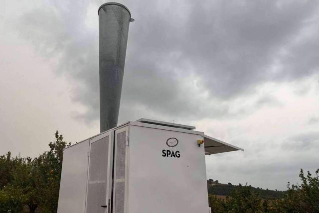 Las características del Sistema Antigranizo que ha salvado de la ruina a unos pocos agricultores de Calanda - 1, Foto 1