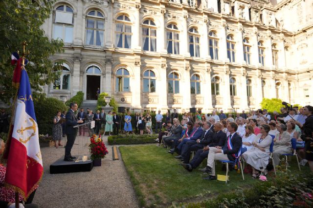 Félix Bolaños participa en el homenaje a ´La Nueve´ dentro de los actos conmemorativos del 78 aniversario de la liberación de París de la ocupación nazi - 1, Foto 1